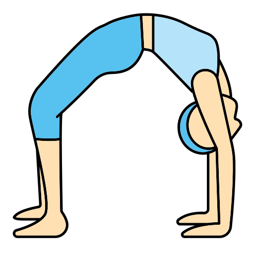 woman doing yoga